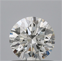 Natural Diamond 0.70 Carats, Round with Excellent Cut, F Color, VVS1 Clarity and Certified by IGI