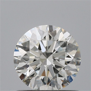 Picture of Natural Diamond 0.70 Carats, Round with Excellent Cut, F Color, VVS1 Clarity and Certified by IGI