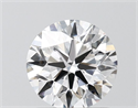 Lab Grown Diamond 1.22 Carats, Round with Ideal Cut, E Color, VVS1 Clarity and Certified by IGI