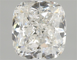 Picture of Natural Diamond 1.61 Carats, Cushion with  Cut, F Color, SI2 Clarity and Certified by HRD
