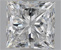 Diamante Natural 2.01 quilates, Princesa , Color E, claridad VS2 y certificado GIA