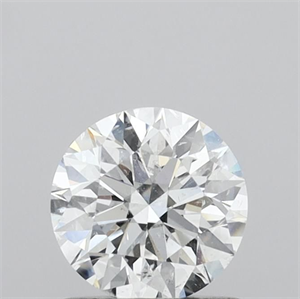 Picture of Natural Diamond 0.71 Carats, Round with Excellent Cut, D Color, I1 Clarity and Certified by GIA