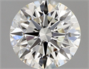 Diamante Natural 0.80 quilates, Redondo , Color I, claridad VS2 y certificado GIA