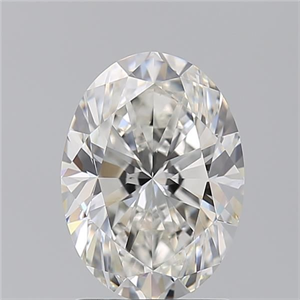 Picture of Natural Diamond 2.05 Carats, Oval with  Cut, G Color, VS1 Clarity and Certified by GIA