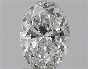 Picture of Natural Diamond 0.72 Carats, Oval with  Cut, G Color, SI1 Clarity and Certified by GIA