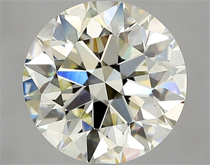 Foto Diamante Natural 4.01 quilates, Redondo , Color M, claridad VVS1 y certificado GIA de