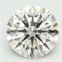 Lab Grown Diamond 5.01 Carats, Round with Ideal Cut, G Color, VVS2 Clarity and Certified by IGI