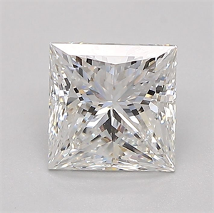 Foto Diamante Natural 1.20 quilates, Princesa , Color I, claridad VVS2 y certificado GIA de