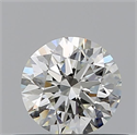 Natural Diamond 0.45 Carats, Round with Excellent Cut, J Color, VVS1 Clarity and Certified by GIA