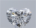 Diamante Natural 0.30 quilates, Corazón , Color D, claridad VS2 y certificado GIA