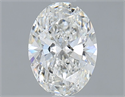 Diamante Natural 1.00 quilates, Ovalado , Color G, claridad VS1 y certificado GIA