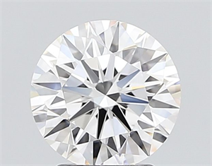 Picture of Lab Grown Diamond 2.44 Carats, Round with Ideal Cut, D Color, IF Clarity and Certified by IGI
