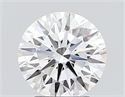 Del inventario de diamantes de laboratorio, 2.44 quilates, Redondo , Color D, claridad IF y certificado IGI