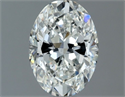 Diamante Natural 1.00 quilates, Ovalado , Color G, claridad VS1 y certificado IGI