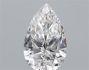 Picture of Natural Diamond 1.51 Carats, Pear with  Cut, D Color, VVS2 Clarity and Certified by GIA