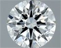 Diamante Natural 0.50 quilates, Redondo , Color H, claridad VVS1 y certificado GIA
