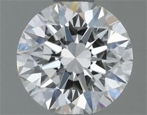 Picture of Natural Diamond 0.50 Carats, Round with Excellent Cut, H Color, VVS2 Clarity and Certified by IGI