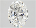 Diamante Natural 1.82 quilates, Ovalado , Color F, claridad VVS1 y certificado GIA