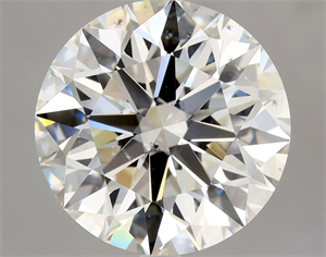 Foto Diamante Natural 5.01 quilates, Redondo , Color I, claridad SI1 y certificado GIA de