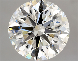 Foto Diamante Natural 5.01 quilates, Redondo , Color I, claridad SI1 y certificado GIA de