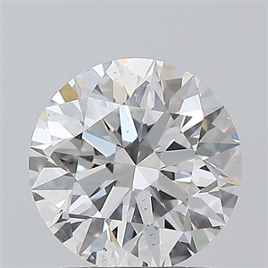 Foto Diamante Natural 1.51 quilates, Redondo , Color E, claridad SI1 y certificado GIA de