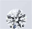 Lab Grown Diamond 1.05 Carats, Round with Ideal Cut, E Color, VVS1 Clarity and Certified by IGI