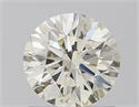 Natural Diamond 1.00 Carats, Round with Excellent Cut, J Color, SI1 Clarity and Certified by IGI