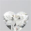 Natural Diamond 3.02 Carats, Heart with  Cut, F Color, SI1 Clarity and Certified by IGI