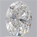 Natural Diamond 0.81 Carats, Oval with  Cut, E Color, SI1 Clarity and Certified by GIA