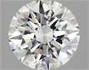 Lab Grown Diamond 1.33 Carats, Round with Ideal Cut, E Color, VVS2 Clarity and Certified by IGI