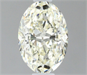 Natural Diamond 0.51 Carats, Oval with  Cut, I Color, VS1 Clarity and Certified by IGI