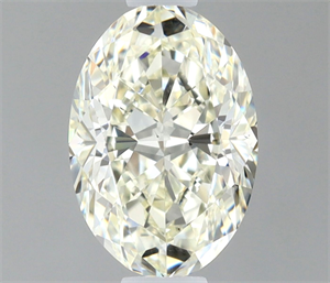 Picture of Natural Diamond 0.51 Carats, Oval with  Cut, I Color, VS1 Clarity and Certified by IGI