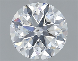 Picture of Natural Diamond 0.80 Carats, Round with Very Good Cut, F Color, SI2 Clarity and Certified by GIA