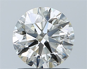 Foto Diamante Natural 1.00 quilates, Redondo , Color I, claridad SI1 y certificado IGI de