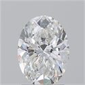 Natural Diamond 2.01 Carats, Oval with  Cut, G Color, VVS1 Clarity and Certified by GIA