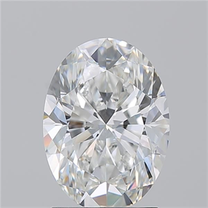 Picture of Natural Diamond 2.01 Carats, Oval with  Cut, G Color, VVS1 Clarity and Certified by GIA