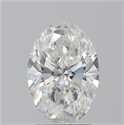 Diamante Natural 2.20 quilates, Ovalado , Color G, claridad SI2 y certificado GIA