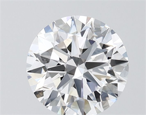 Picture of Lab Grown Diamond 1.50 Carats, Round with Excellent Cut, D Color, VVS2 Clarity and Certified by IGI