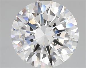 Picture of Lab Grown Diamond 5.02 Carats, Round with Excellent Cut, E Color, VVS2 Clarity and Certified by IGI