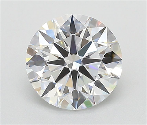 Picture of Lab Grown Diamond 1.31 Carats, Round with Ideal Cut, D Color, VVS1 Clarity and Certified by IGI