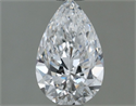 Natural Diamond 0.52 Carats, Pear with  Cut, E Color, VS1 Clarity and Certified by GIA