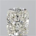 Natural Diamond 1.70 Carats, Cushion with  Cut, I Color, SI2 Clarity and Certified by GIA