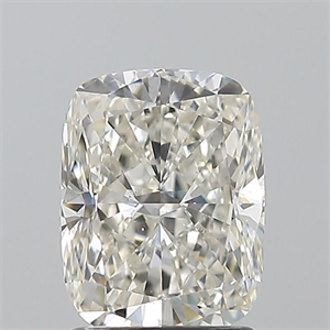 Picture of Natural Diamond 1.70 Carats, Cushion with  Cut, I Color, SI2 Clarity and Certified by GIA