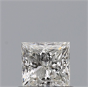 Diamante Natural 0.51 quilates, Princesa , Color G, claridad VVS1 y certificado IGI