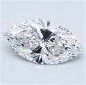Natural Diamond 2.01 Carats, Marquise with  Cut, E Color, VS2 Clarity and Certified by GIA