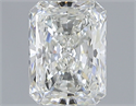 Natural Diamond 1.21 Carats, Radiant with  Cut, G Color, VVS1 Clarity and Certified by GIA