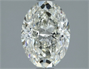 Natural Diamond 1.80 Carats, Oval with  Cut, I Color, SI2 Clarity and Certified by IGI