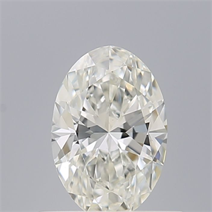 Picture of Natural Diamond 0.50 Carats, Oval with  Cut, I Color, VVS2 Clarity and Certified by GIA