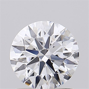 Picture of Lab Grown Diamond 1.06 Carats, Round with Ideal Cut, E Color, VVS1 Clarity and Certified by IGI