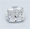 Natural Diamond 1.20 Carats, Cushion with  Cut, D Color, VVS2 Clarity and Certified by GIA